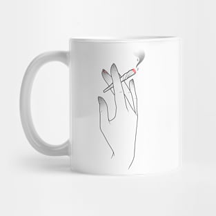 IN LOVING HANDS - smoke Mug